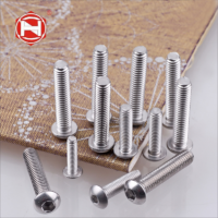 ISO 7380 Stainless Steel Hex Socket Button Head Screw