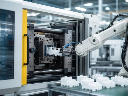 Plastic injection molding workshop
